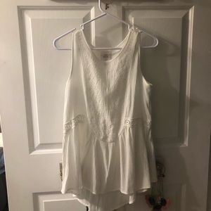 Knox Rose White Tank Size Small